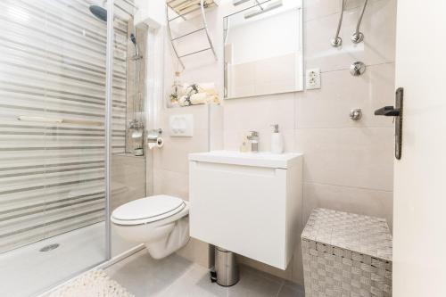 Kúpeľňa v ubytovaní Apartman Evita