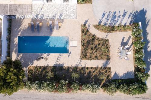 White Pearl Villa Naxos with Private Swimming Pool
