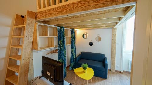 Χώρος καθιστικού στο Cosy Apparts Brive