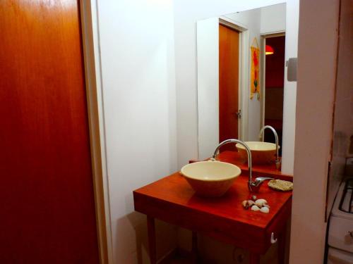 Phòng tắm tại Cabañas Lo Soñado en Comuna San Roque a minutos de Carlos Paz