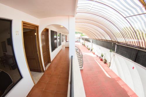 Balkón nebo terasa v ubytování HOTEL RICARLO