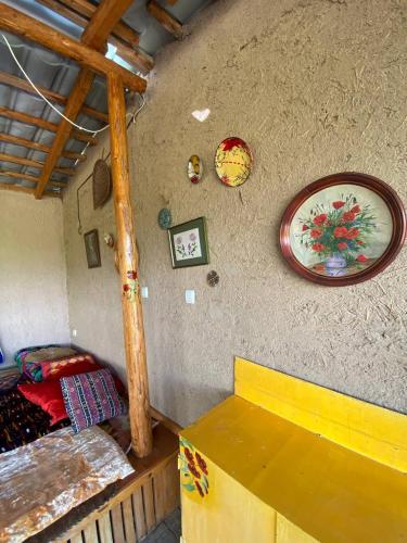 Posezení v ubytování Eldos-Ata Eco Hotel