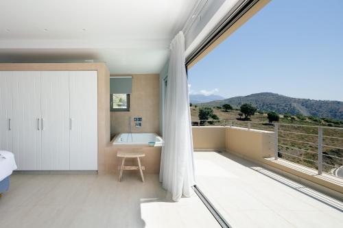 Γενική θέα στο βουνό ή θέα στο βουνό από  αυτή η βίλα