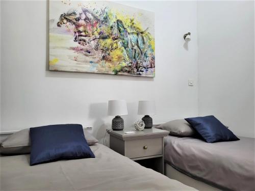 Cama o camas de una habitación en Apartment LANA