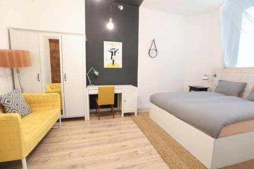 Posezení v ubytování Urban Nest Apartments Blich 8