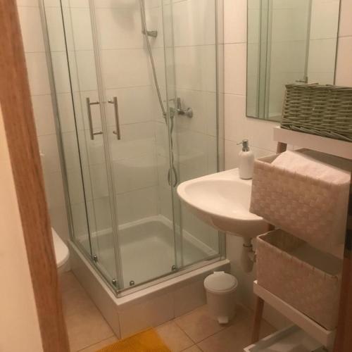 Ванная комната в Apartmani Meriko