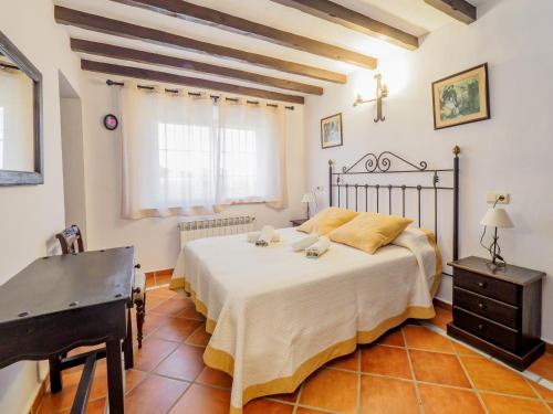Postel nebo postele na pokoji v ubytování Tu Villa Rural Lentisco 8 Dormitorios Piscina privada