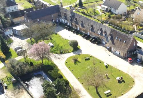 Jardín al aire libre en Gîte Les 27