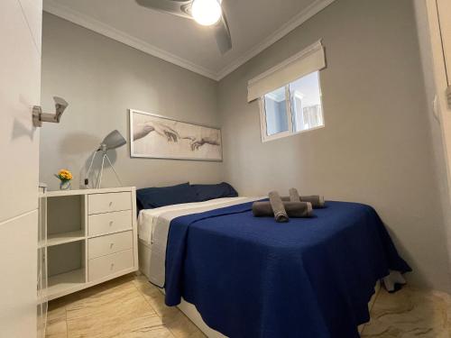 Cama o camas de una habitación en Nino de SteraM Flats Torremolinos