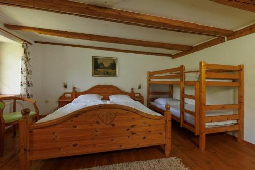 Postel nebo postele na pokoji v ubytování Hotel Das Landhaus