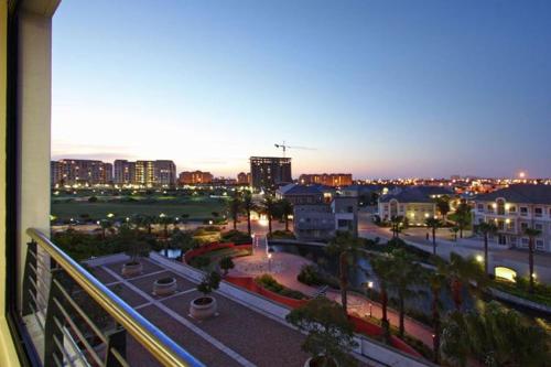 a view of a city at night from a balcony at Knightsbridge 407 by Host Agents in Cape Town