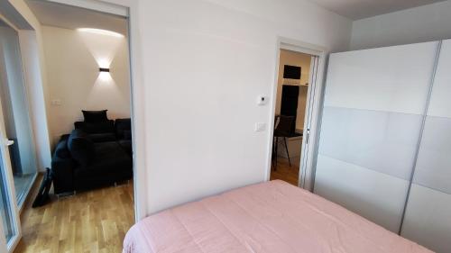 Ένα ή περισσότερα κρεβάτια σε δωμάτιο στο Apartment Ozare