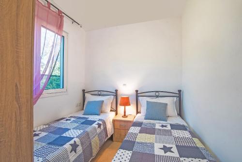 Postel nebo postele na pokoji v ubytování Country House Patsou