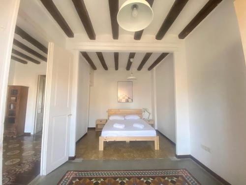Postel nebo postele na pokoji v ubytování TarracoHomes, TH152 Apartment La Nau