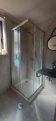 Koupelna v ubytování Casa de Coco