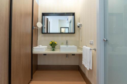 Koupelna v ubytování Hotel Ibersol Atrio del Mar