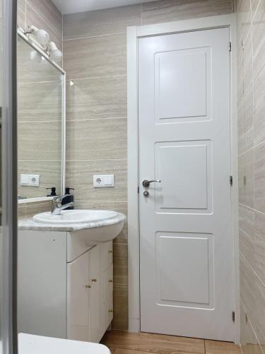 Phòng tắm tại Apartamento el Cim, al centro de Arbúcies