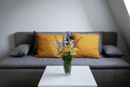 Χώρος καθιστικού στο Apartment Alpea