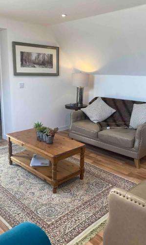 Гостиная зона в The Art Loft at Beechtrees, Crieff