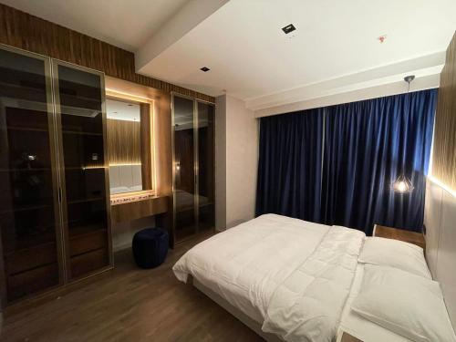 Postel nebo postele na pokoji v ubytování Brand-New 2-bedroom apartment near Mall of Istanbul - Gul 85-239