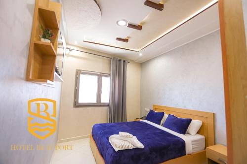 Una cama o camas en una habitación de HOTEL BEAUPORT