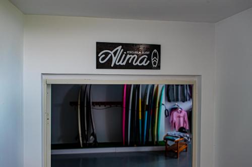 Сертификат, награда, вывеска или другой документ, выставленный в Alima Surf & Hotel