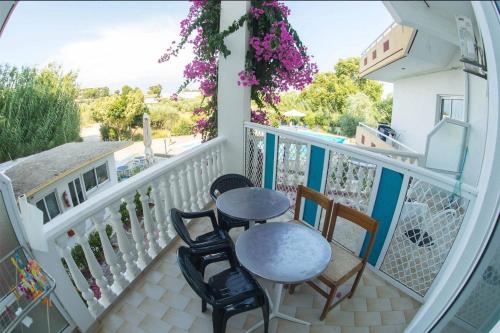 Balkón nebo terasa v ubytování Aphrodite Apartments