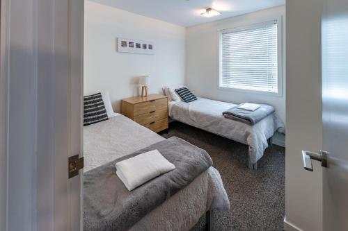 Postel nebo postele na pokoji v ubytování Central Luxury Apartment 205