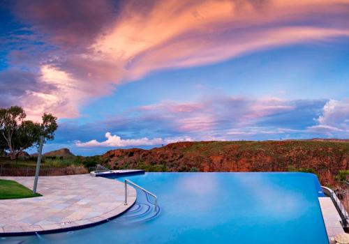 a swimming pool with a view of the sky at Discovery Resorts - Lake Argyle in Lake Argyle