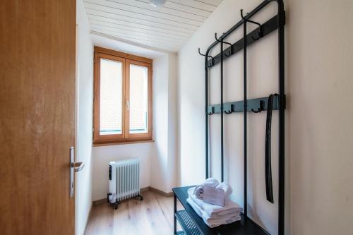 a room with a bunk bed in a room at Casa Bella Oschesina by Quokka 360 - in the village of Osco in Osco