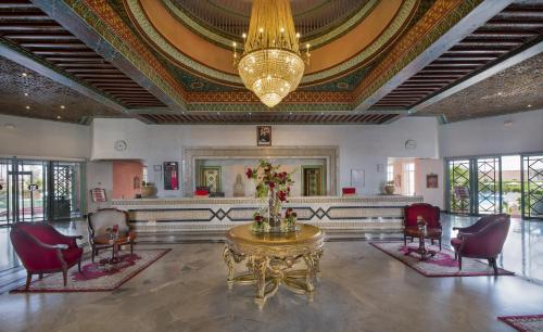 The lobby or reception area at Mogador Kasbah