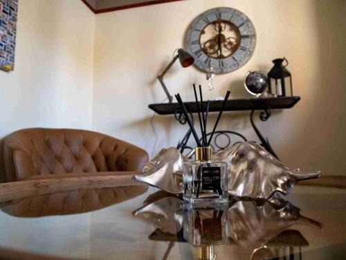 Χώρος καθιστικού στο 74 on retief Guesthouse