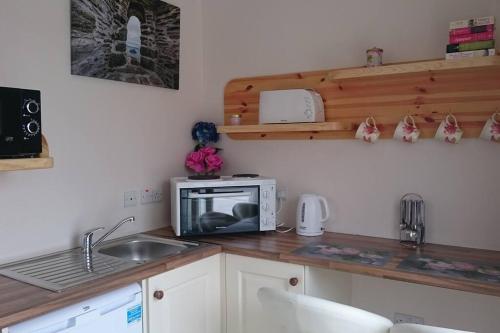 Kjøkken eller kjøkkenkrok på Skellig View Bluebell Rose & The Kerry Cliffs