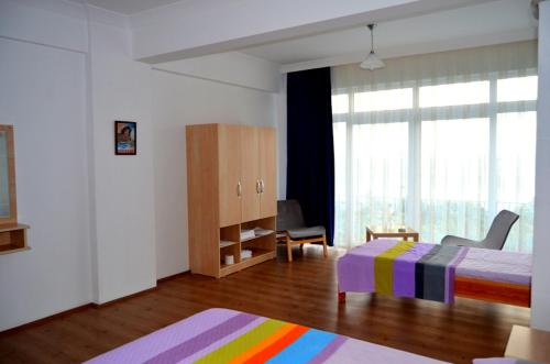 Χώρος καθιστικού στο Marmada otel