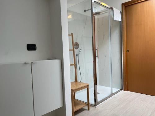 Koupelna v ubytování Kibilù - Brebbia Bilocale con Piscina Parcheggio vicinanze Lago Maggiore