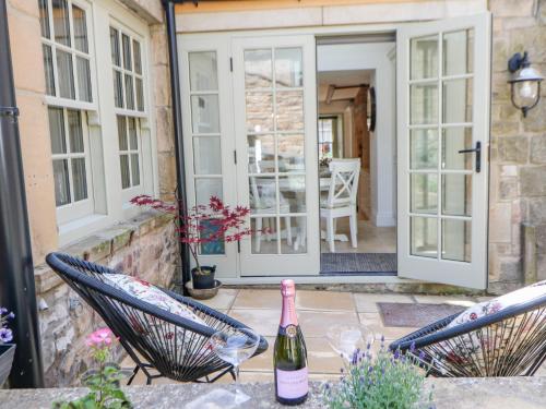 Patio nebo venkovní prostory v ubytování Bramwell House