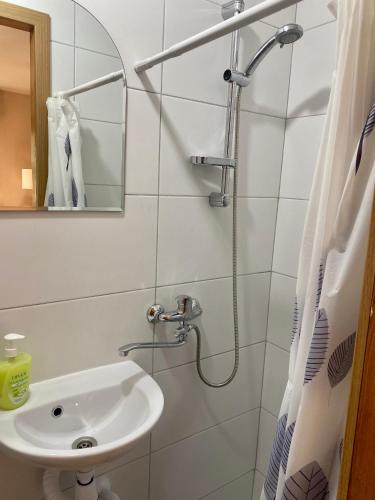 Koupelna v ubytování Kopu 9