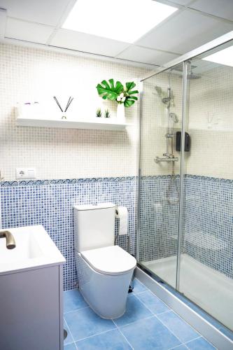 Bilik mandi di Apartamento Buen Camino