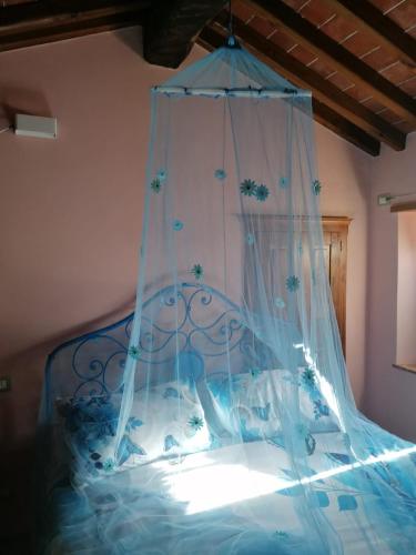Una cama o camas en una habitación de Il paradiso delle beccacce