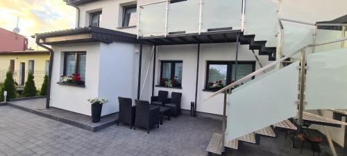 Μπαλκόνι ή βεράντα στο Apartamenty Happy