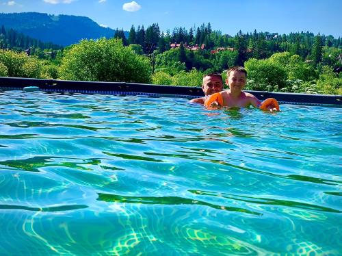 Naturlandskabet i nærheden af pensionatet