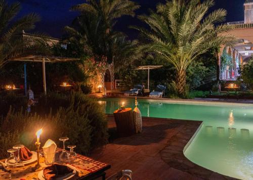Bazén v ubytování Riad Zagora Palms nebo v jeho okolí