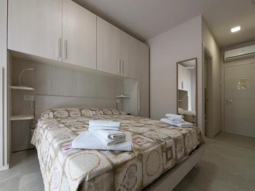 Posteľ alebo postele v izbe v ubytovaní Camere Casa Azzurra