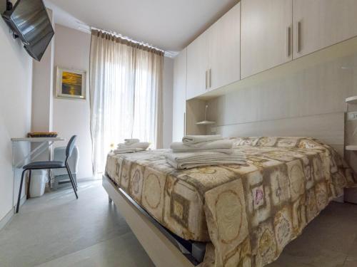 Posteľ alebo postele v izbe v ubytovaní Camere Casa Azzurra