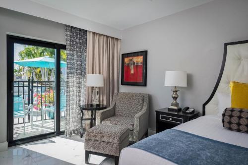 Inn On Fifthにあるベッド