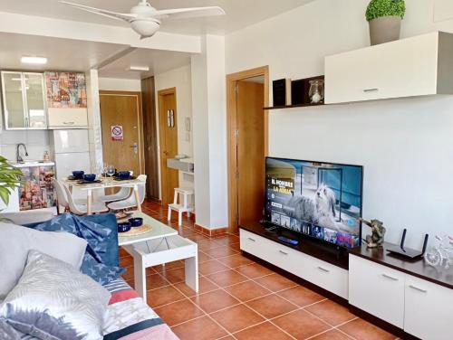 TV a/nebo společenská místnost v ubytování Ruidera Resort