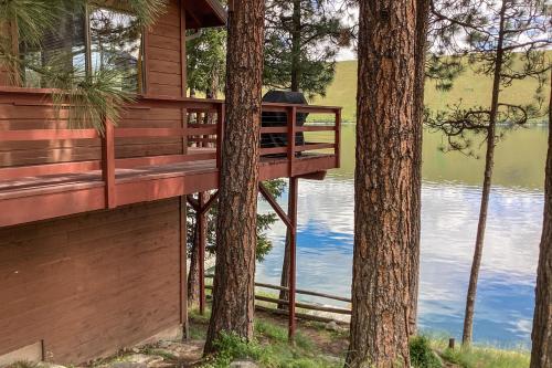 Un paisaje natural cerca de la casa vacacional