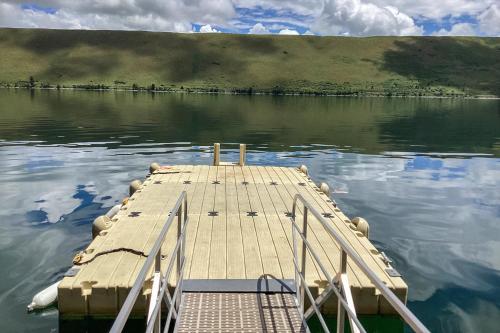 Un paisaje natural cerca de la casa vacacional