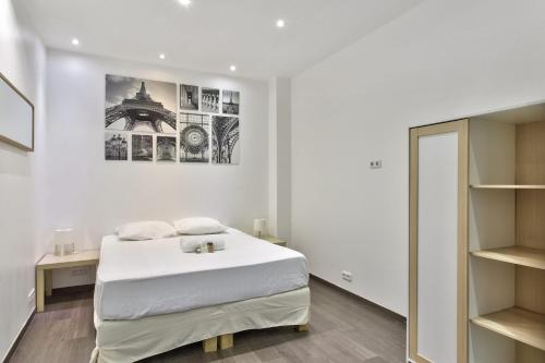 Posteľ alebo postele v izbe v ubytovaní Appartement Ricca - Welkeys