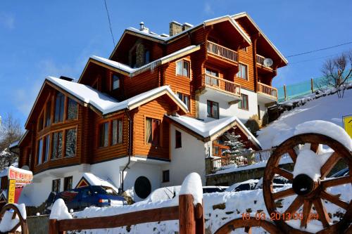 Hotel Bereg durante o inverno